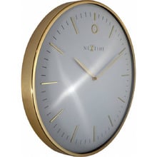 40cm NeXtime Glamour Glass Wall Clock